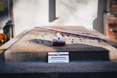 Oznaczone mogiły na Cmentarzu Powązkowskim – fot. MN/BUWiM