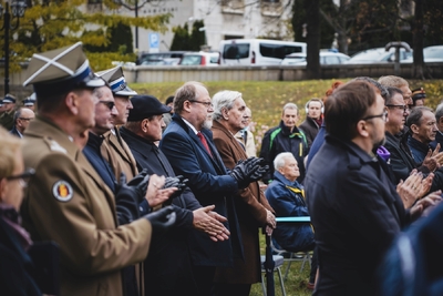 Uroczystość upamiętniająca Henryka Sławika i Józsefa Antalla seniora – fot. MN/BUWiM