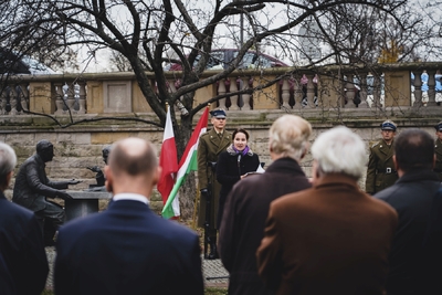 Uroczystość upamiętniająca Henryka Sławika i Józsefa Antalla seniora – fot. MN/BUWiM