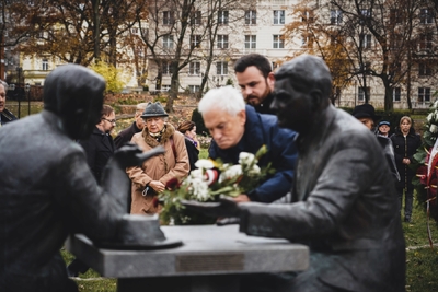 Uroczystość upamiętniająca Henryka Sławika i Józsefa Antalla seniora – fot. MN/BUWiM