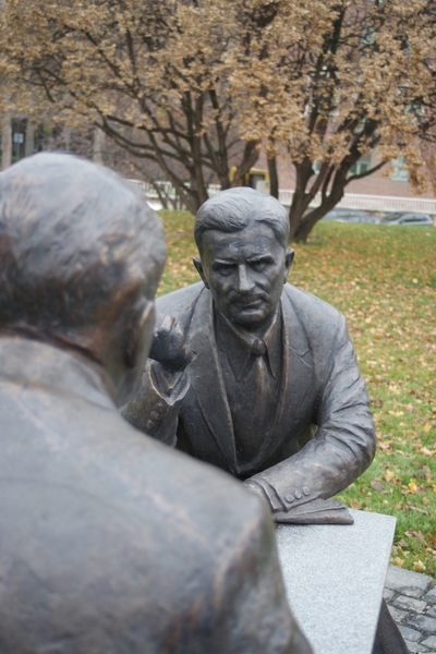 Pomnik Henryka Sławika i Jozsefa Antalla seniora – Węgry