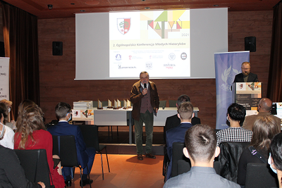 2. Ogólnopolska Konferencja Młodych Historyków – Warszawa, 10 listopada 2021. Fot. IPN