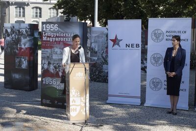 Uroczyste otwarcie wystawy „1956: Polska – Węgry. Historia – pamięć”