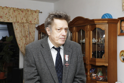 Janusz Roman Kowalski odznaczony Krzyżem Wolności i Solidarności – 13 grudnia 2021. Fot. Piotr Życieński (IPN)