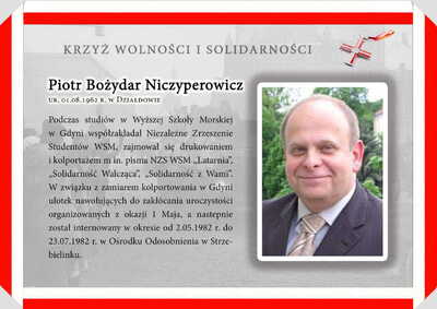 Odznaczeni Krzyżem Wolności i Solidarności – Gdańsk, 17 grudnia 2021