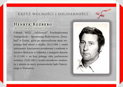 Odznaczeni Krzyżem Wolności i Solidarności – Gdańsk, 17 grudnia 2021