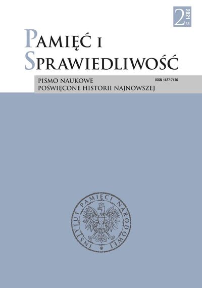 „Pamięć i Sprawiedliwość” nr 2 (38) 2021