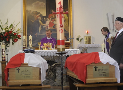 Uroczystości pogrzebowe Danuty Siedzikówny „Inki” i Feliksa Selmanowicza „Zagończyka” – Gdańsk, 27 sierpnia 2016