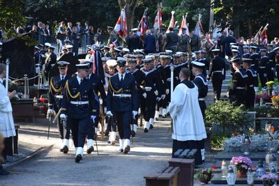 Uroczystości pogrzebowe „Inki” i „Zagończyka” – Gdańsk, 28 sierpnia 2016