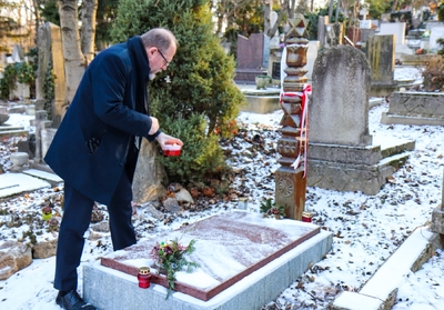 Grób płk. Zoltána Baló