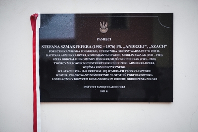 Uroczystość odsłonięcia tablicy upamiętniającej Stefana Szmakfefera – fot. MN/BUWiM