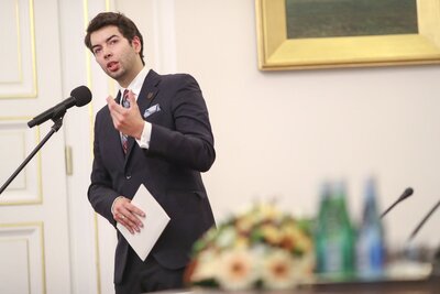 Konferencja naukowa „Polska polityka historyczna w międzynarodowym wymiarze: w poszukiwaniu źródła sukcesu” (fot. Krzysztof Sitkowski / KPRP)