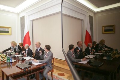 Konferencja naukowa „Polska polityka historyczna w międzynarodowym wymiarze: w poszukiwaniu źródła sukcesu” (fot. Krzysztof Sitkowski / KPRP)