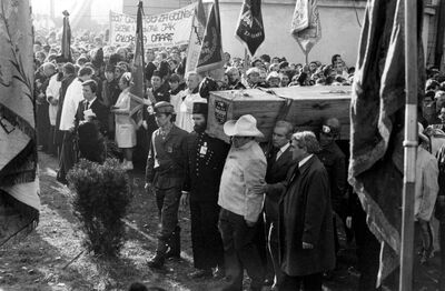 Pogrzeb ks. Jerzego Popiełuszki 3 listopada 1984