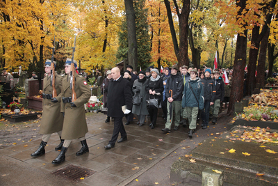 Pogrzeb Józefa Bandzo „Jastrzębia” (fot.P. Życieński)