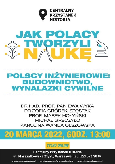 „Polscy inżynierowie: budownictwo, wynalazki cywilne” z cyklu „Jak Polacy tworzyli naukę”