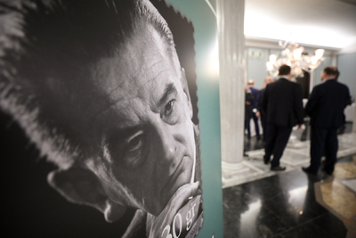 Międzynarodowa konferencja naukowa „»Jedynie prawda jest ciekawa«. Dziedzictwo Józefa Mackiewicza w 120 rocznicę urodzin” – Warszawa, 31 marca 2022. Fot. Sławek Kasper (IPN)