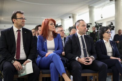 Międzynarodowa konferencja naukowa „»Jedynie prawda jest ciekawa«. Dziedzictwo Józefa Mackiewicza w 120 rocznicę urodzin” – Warszawa, 31 marca 2022. Fot. Sławek Kasper (IPN)