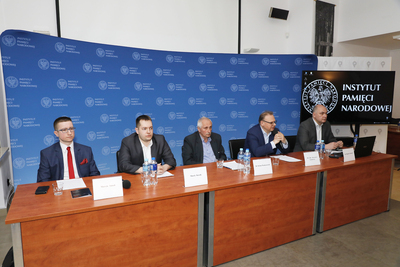 Ogólnopolska konferencja naukowa „Księża dla władzy groźni. Duchowni współpracujący z opozycją (1976–1989) cz. III” – Warszawa, 5 maja 2022. Fot. Piotr Życieński (IPN)