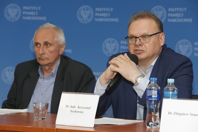 Ogólnopolska konferencja naukowa „Księża dla władzy groźni. Duchowni współpracujący z opozycją (1976–1989) cz. III” – Warszawa, 5 maja 2022. Fot. Piotr Życieński (IPN)