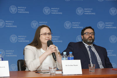 Ogólnopolska konferencja naukowa „Księża dla władzy groźni. Duchowni współpracujący z opozycją (1976–1989) cz. III” – Warszawa, 5 maja 2022. Fot. Piotr Życieński (IPN)