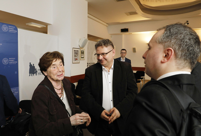 Ogólnopolska konferencja naukowa „Księża dla władzy groźni. Duchowni współpracujący z opozycją (1976–1989) cz. III” – Warszawa, 6 maja 2022. Fot. Piotr Życieński (IPN)