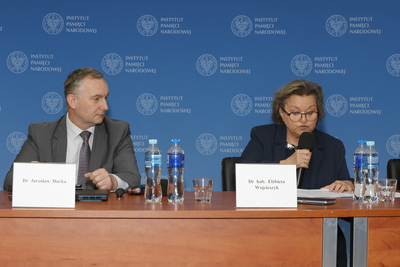 Ogólnopolska konferencja naukowa „Księża dla władzy groźni. Duchowni współpracujący z opozycją (1976–1989) cz. III” – Warszawa, 6 maja 2022. Fot. Piotr Życieński (IPN)