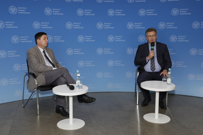 Dyskusja „Teheran i Jałta, czyli równia pochyła” z cyklu „O podmiotowość…” – 17 maja 2022. Fot. Piotr Życieński (IPN)