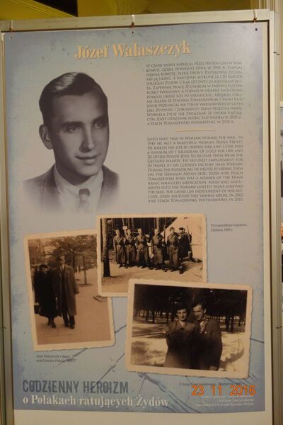 Fragment wystawy: o Józefie Walaszczyku