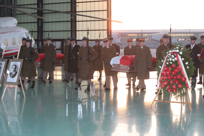 Powitanie szczątków bohaterów – Warszawa, 23 listopada 2016 (fot. P.Życieński)