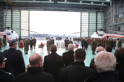 Powitanie szczątków bohaterów – Warszawa, 23 listopada 2016 (fot. P.Życieński)