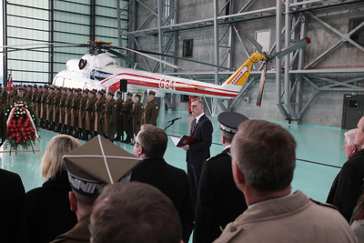 Powitanie szczątków bohaterów – Warszawa, 23 listopada 2016 (fot. P.Życieński)