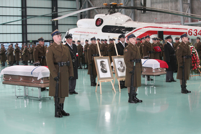 Powitanie szczątków bohaterów – Warszawa, 23 listopada 2016 (fot. P.Życieński)