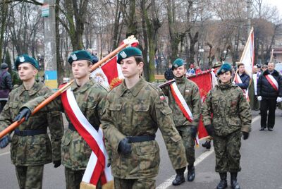 Pogrzeb poległych w 1939 r. polskich żołnierzy w Mościskach na Ukrainie