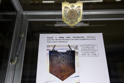 Pamiątki po rotmistrzu Witoldzie Pileckim – 25 maja 2022. Fot. Sławek Kasper (IPN)