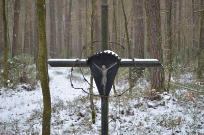 Pamiątkowy krzyż na uroczysku „Baran” – 29 listopada 2016