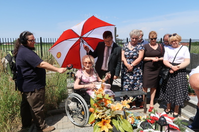 "Tobie Polsko" – uroczystość oznaczenia grobu śp. ppor. Elżbiety i śp. ppor. Franciszka Lubosów – Gliwice, 20 czerwca 2022