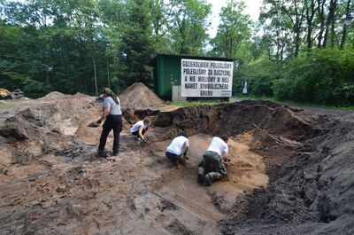 Barut. Archeolodzy przy pracy w pobliżu transformatora