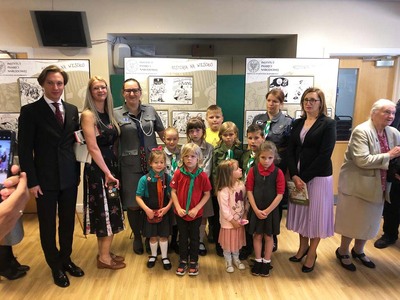 Wizyta delegacji Archiwum IPN w Leicester – 25 czerwca 2022. Fot. Archiwum IPN