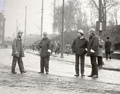 Strajk w Stoczni im. Warskiego w Szczecinie