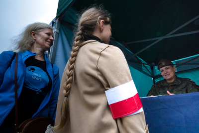 „Przed godziną »W«” – rodzinne spotkanie z historią w Muzeum Żołnierzy Wyklętych i Więźniów Politycznych PRL – Warszawa, 30–31 lipca 2022. Fot. Sławek Kasper (IPN)