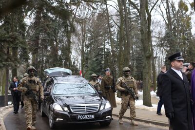 Pogrzeb gen. Janusza Brochwicz-Lewińskiego „Gryfa”