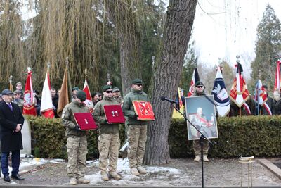 Pogrzeb gen. Janusza Brochwicz-Lewińskiego „Gryfa”