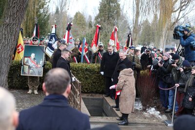 Pogrzeb gen. Janusza Brochwicz-Lewińskiego „Gryfa”