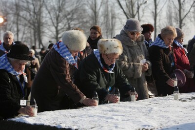 Obchody Międzynarodowego Dnia Pamięci Ofiar Holokaustu (fot. Państwowe Muzeum Auschwitz-Birkenau)