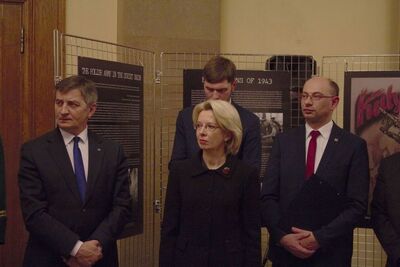 Otwarcie wystawy „They were shot in the back of their head” – Ryga, 2 lutego 2017