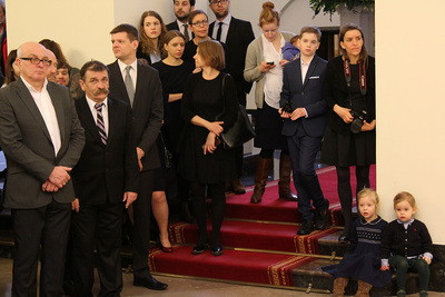 Wręczenie Krzyży Wolności i Solidarności – Warszawa, 20 lutego 2017 (fot. Marcin Jurkiewicz/IPN)