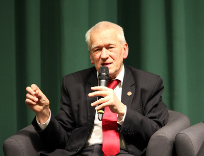 Kornel Morawiecki – Warszawa, 24 lutego 2017 (fot. Marcin Jurkiewicz/IPN)