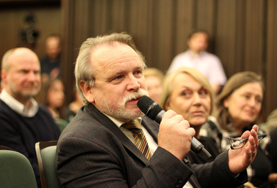 Adam Borowski – Warszawa, 24 lutego 2017 (fot. Marcin Jurkiewicz/IPN)