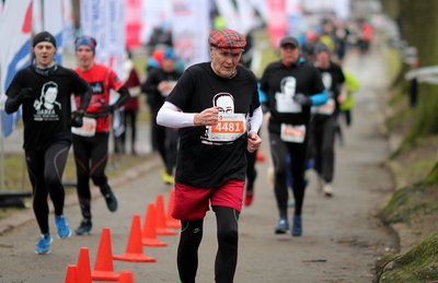 „Tropem Wilczym” – 5. edycja Biegu Pamięci Żołnierzy Wyklętych, 26 lutego 2017 (fot. Marcin Jurkiewicz/IPN)